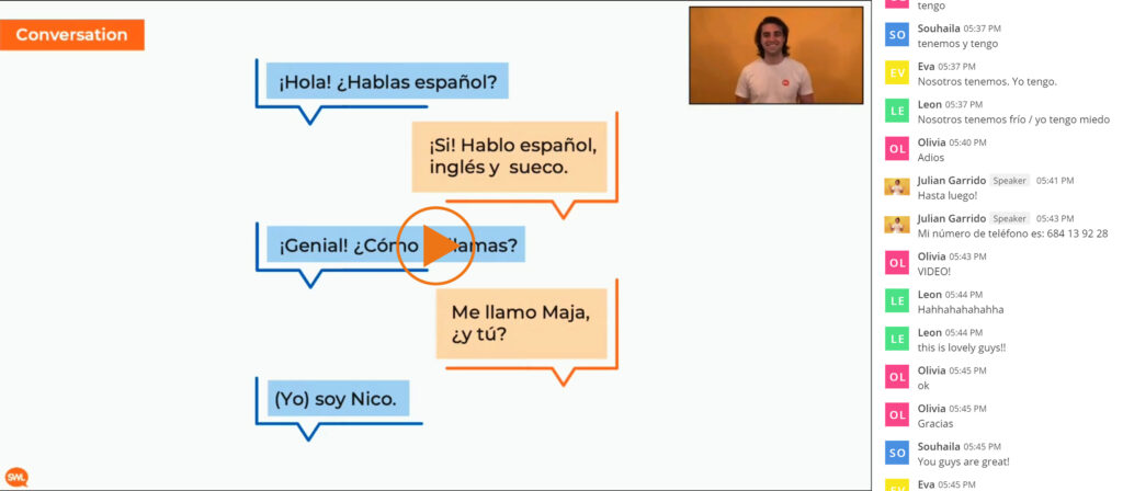 Learn Spanish for beginners with Swap Language 